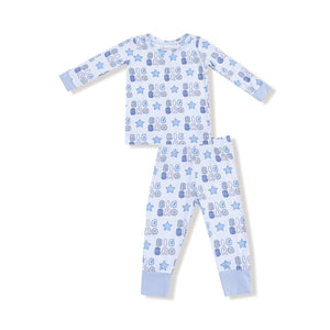 Big Bro Bamboo Long Sleeve Zipper Romper or Pajama Set