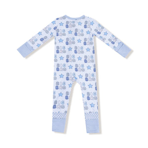 Big Bro Bamboo Long Sleeve Zipper Romper or Pajama Set