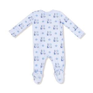 Lil Bro Bamboo 2 Way Zipper Footie