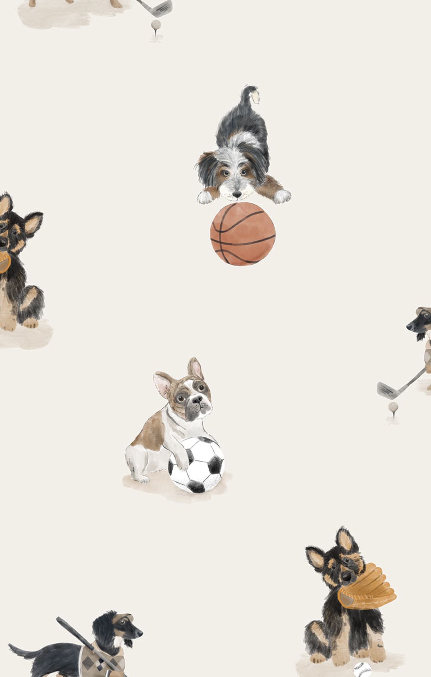 Sporty Puppies Bamboo Uni Romper