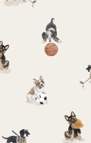 Sporty Puppies Bamboo Uni Romper