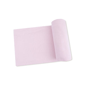 Potpourri Pink Ribbed Modal Swaddle Blanket
