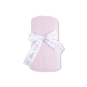 Potpourri Pink Ribbed Modal Swaddle Blanket