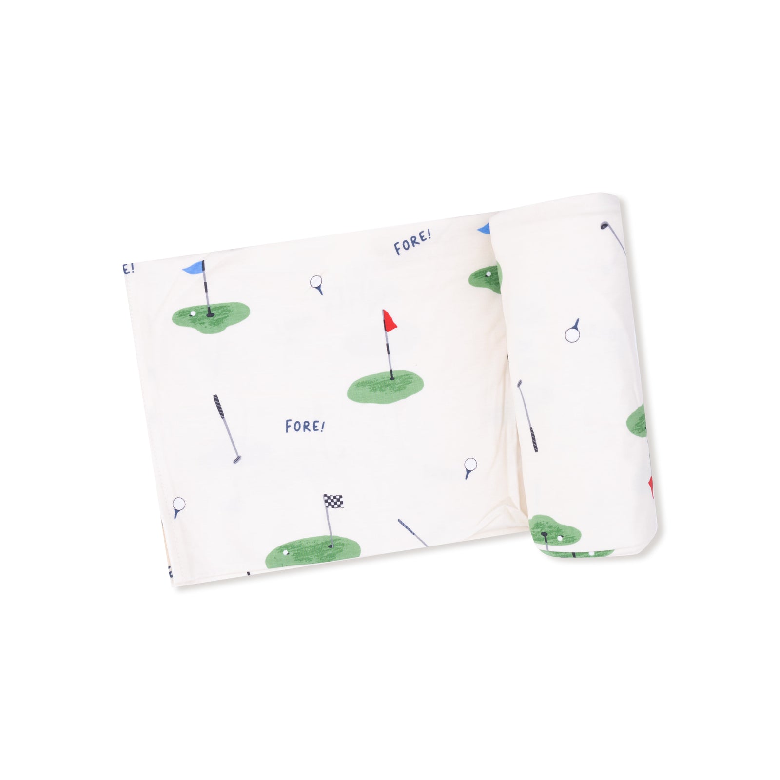 All Fore Golf Bamboo Swaddle Blanket