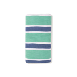Rugby Stripe Bamboo Swaddle Blanket
