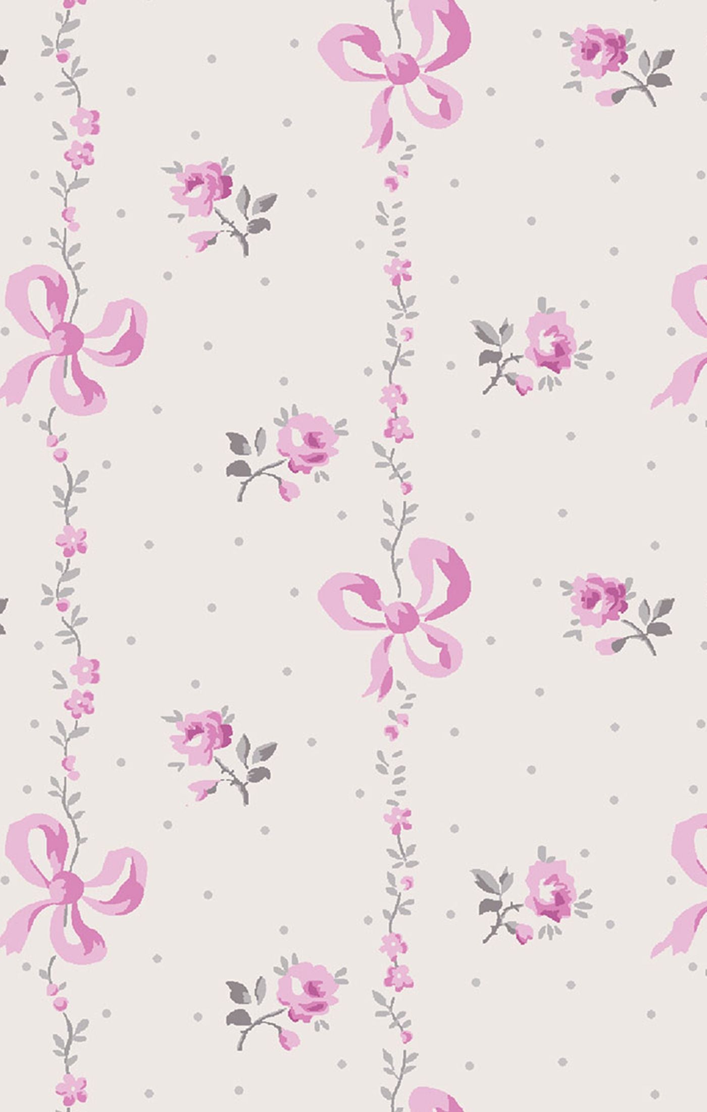 Dainty Buds and Bows Bamboo Smocked Peter Pan Snap Footie