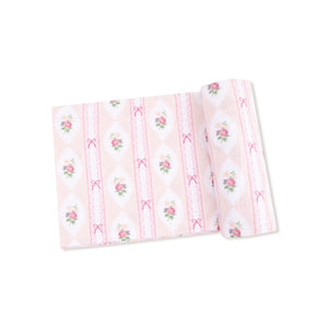 Ogee Lace Floral Bamboo Swaddle Blanket