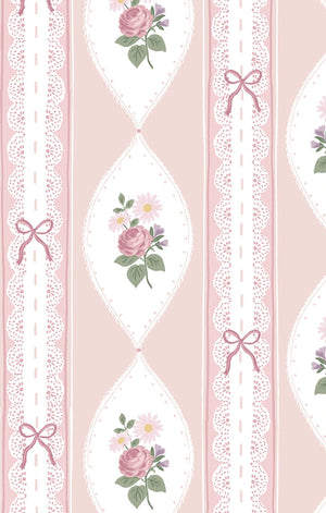 Ogee Lace Floral Bamboo Swaddle Blanket