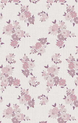 Countryside Coreopsis Waffle Knit Swaddle Blanket