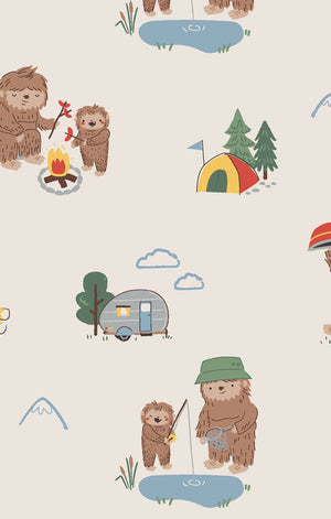 Bigfoot Camping Bamboo 2 Way Zipper Romper