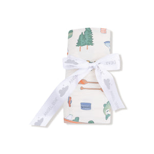 Fishing Things Bamboo Swaddle Blanket