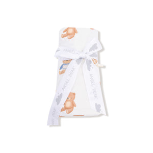 Teddy Bear Collection Bamboo Swaddle Blanket