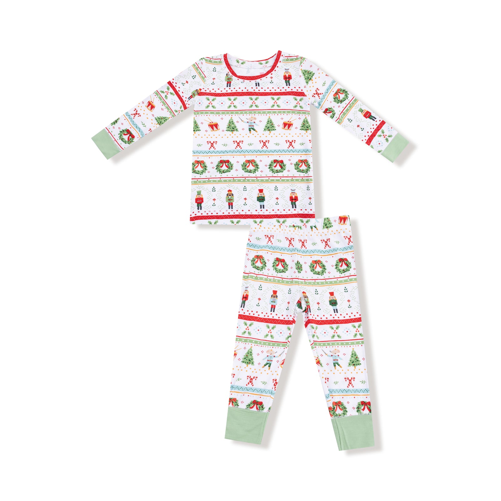 Nutcracker Fair Isle Bamboo Long Sleeve Pajama Set