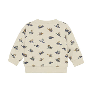 Long Sleeve Animal Pilots Sweatshirt | Oxford Tan