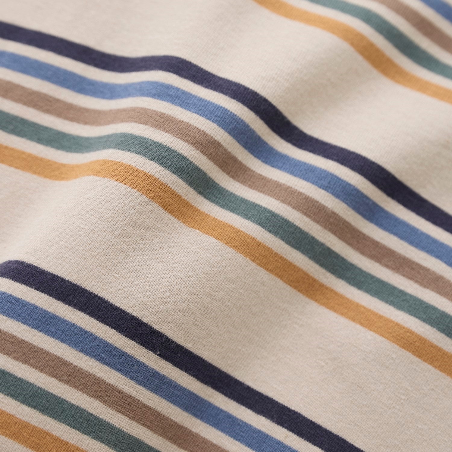 Long Sleeve Striped T-Shirt | Oxford Tan