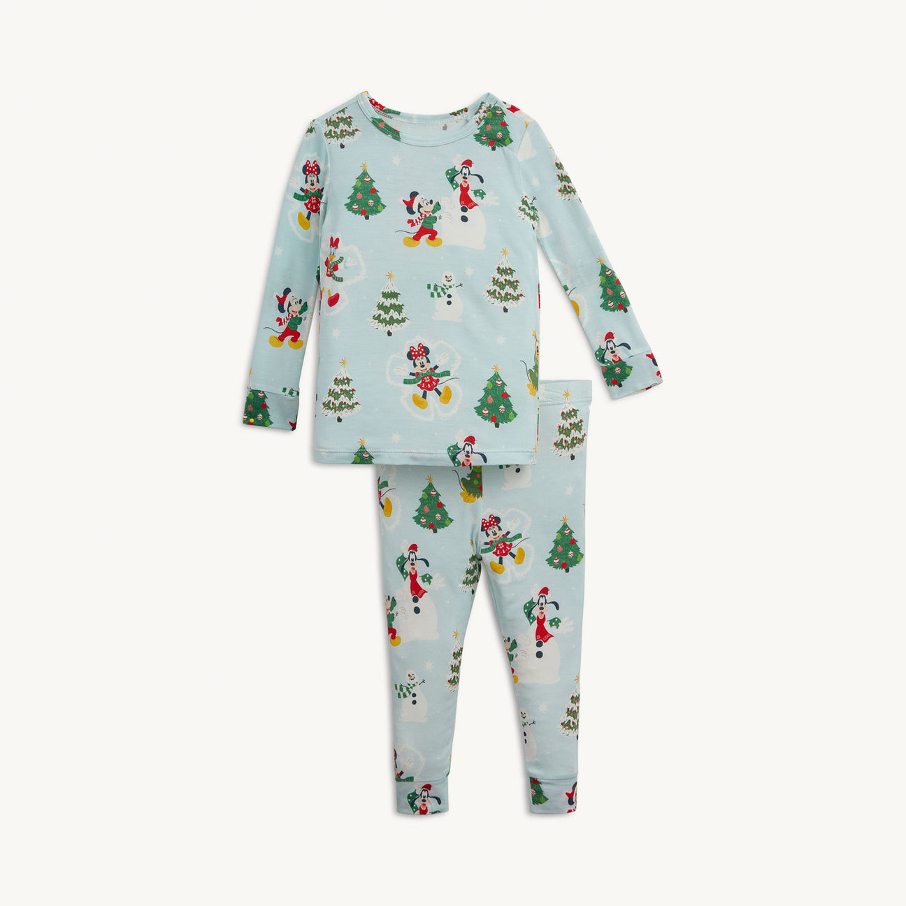 Disney Mickey's Snow Excited Modal Magnetic Pajama Set