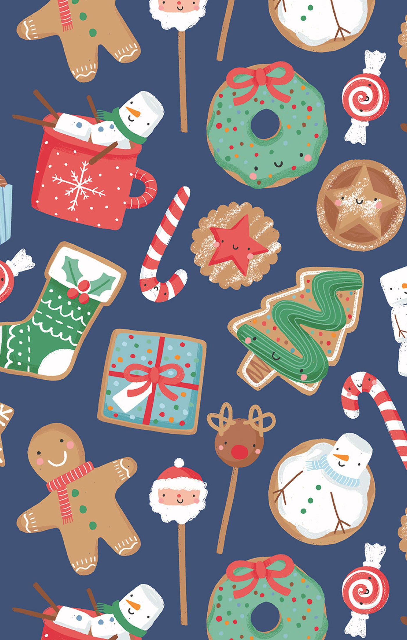 Christmas Treats Bamboo Long Sleeve Pajama Set