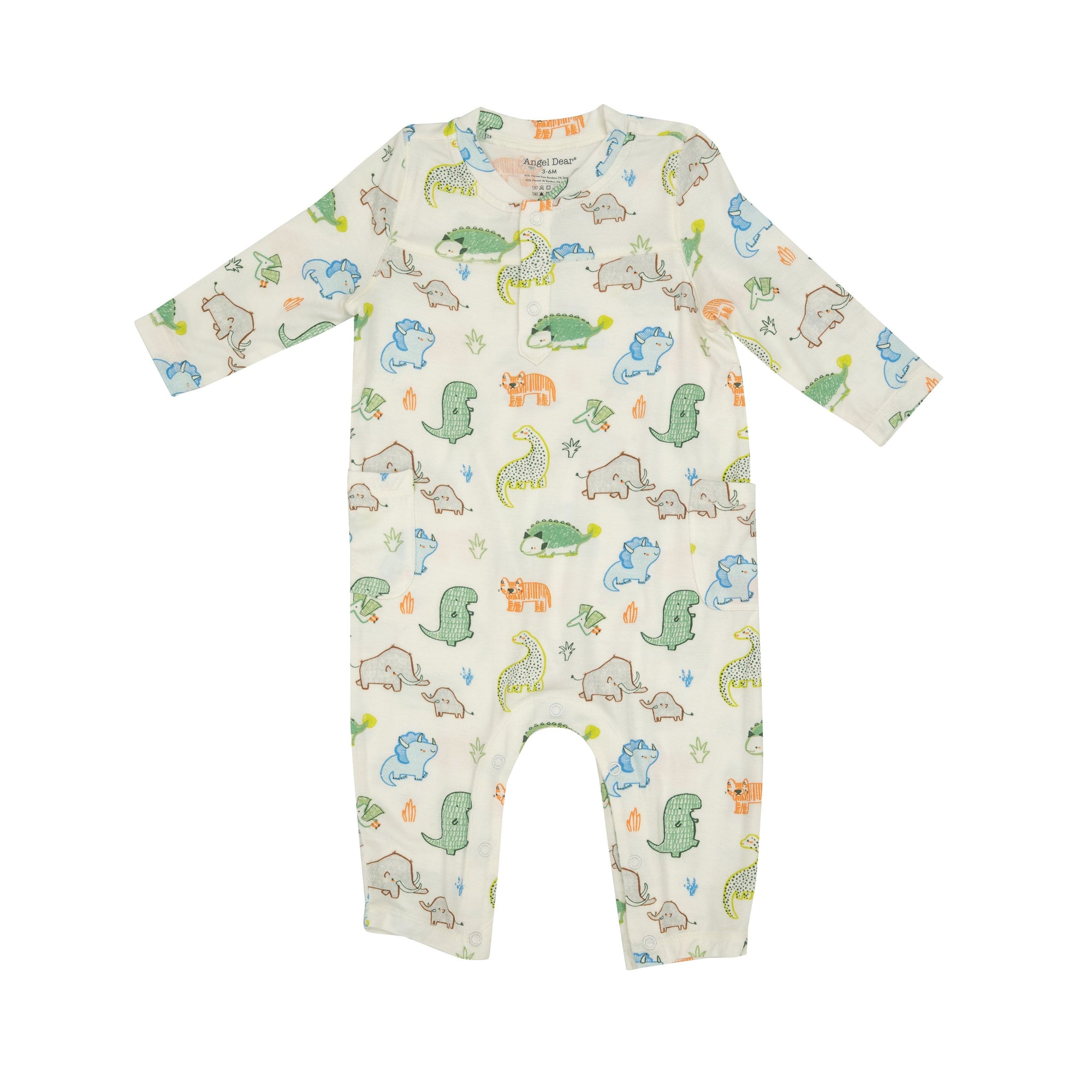 Sketchpad Dinos Bamboo Romper