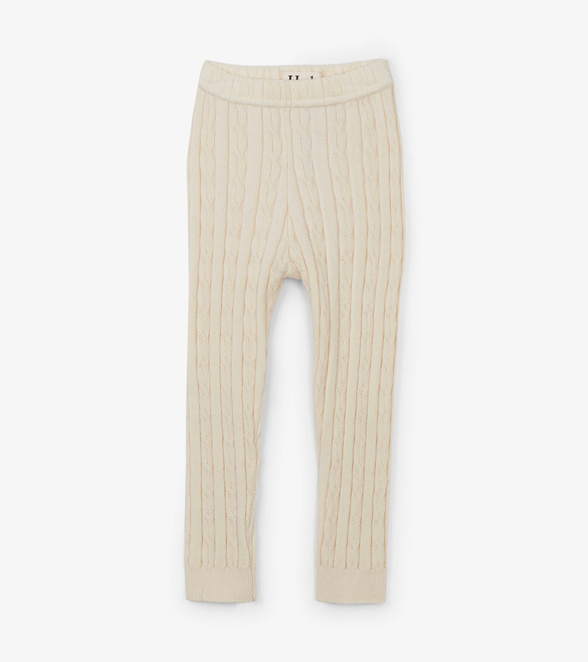 Baby Cream Cable Knit Leggings