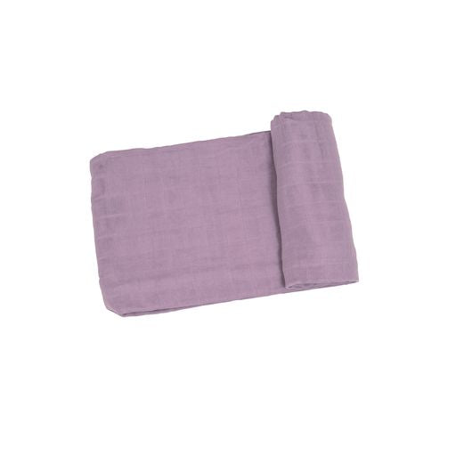 Lavender Mist Solid Muslin Swaddle Blanket