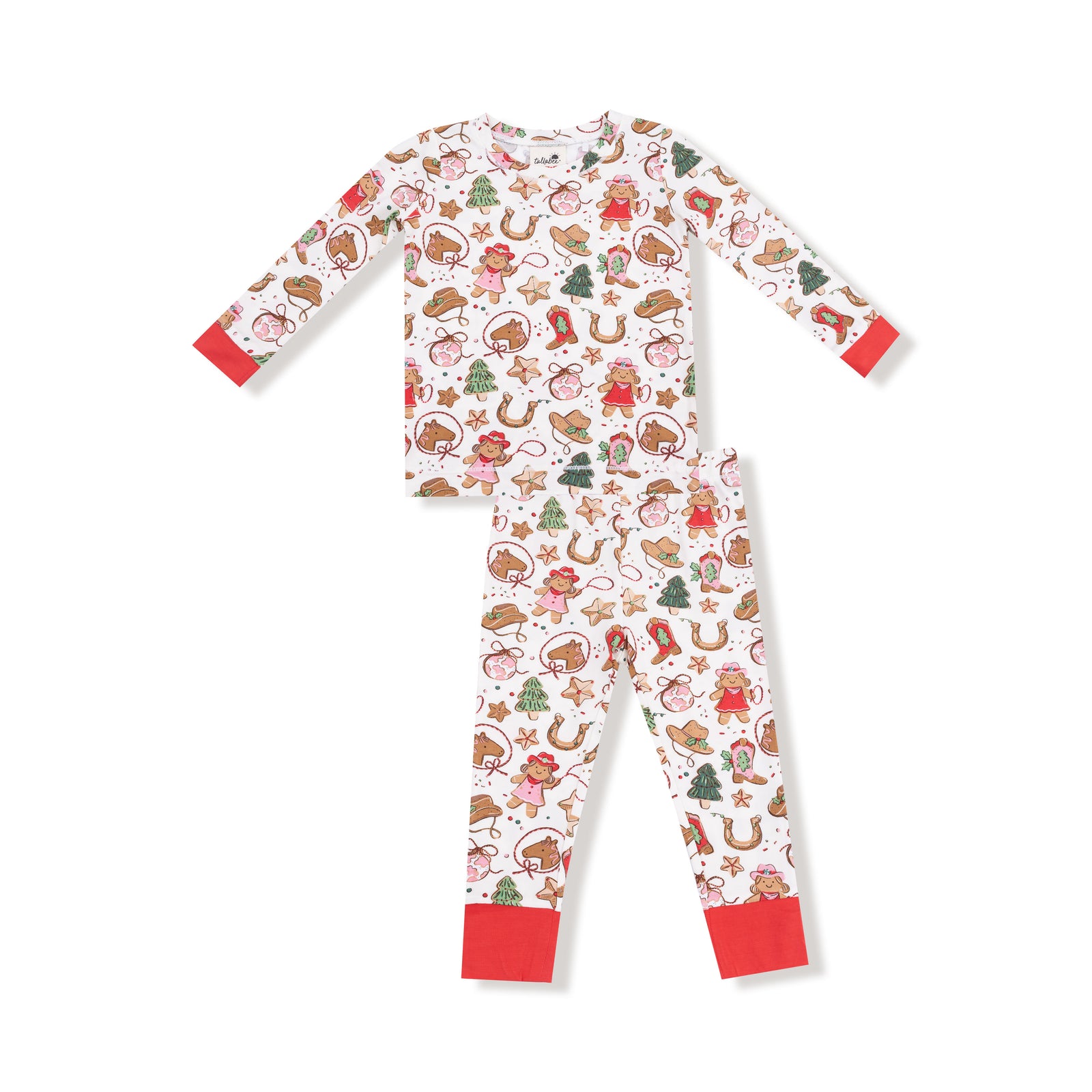 Cowgirl Christmas Bamboo Long Sleeve Pajama Set