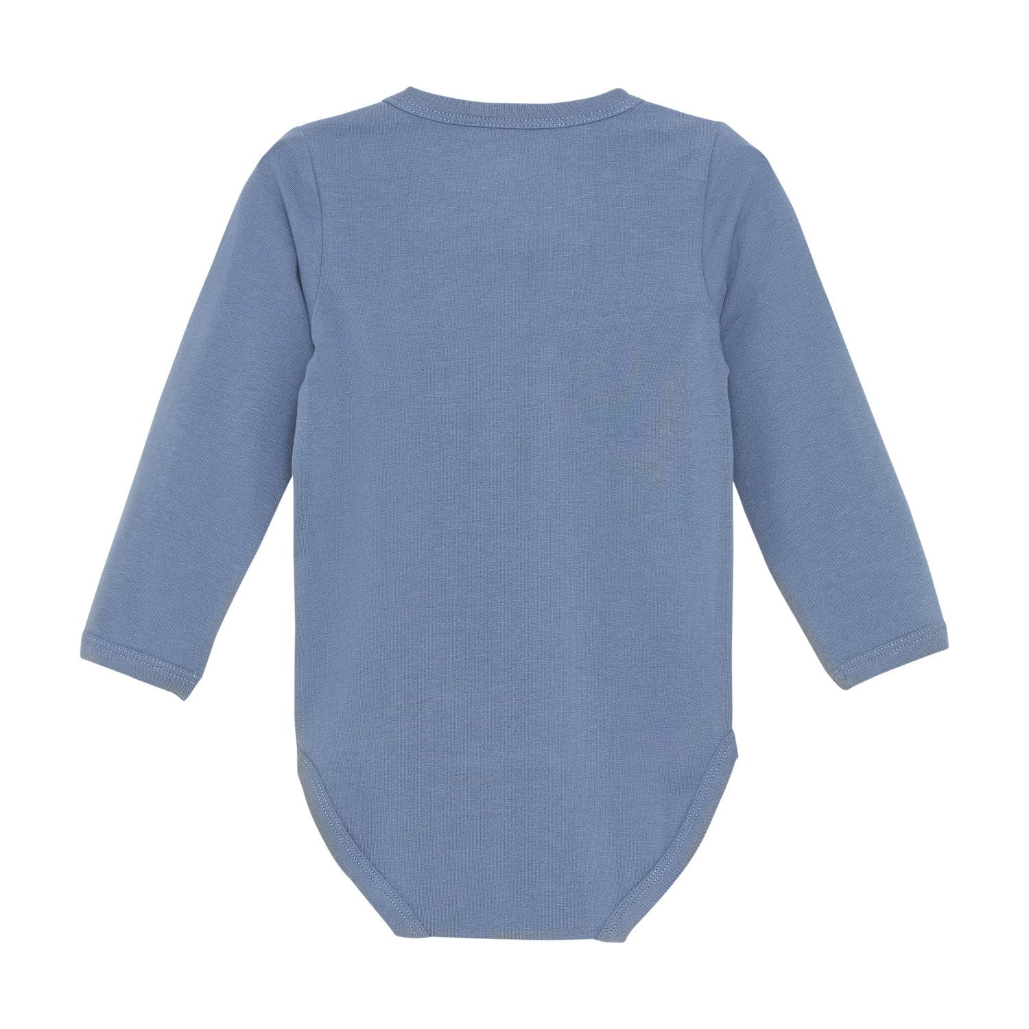 Long Sleeve Lion Bodysuit | China Blue
