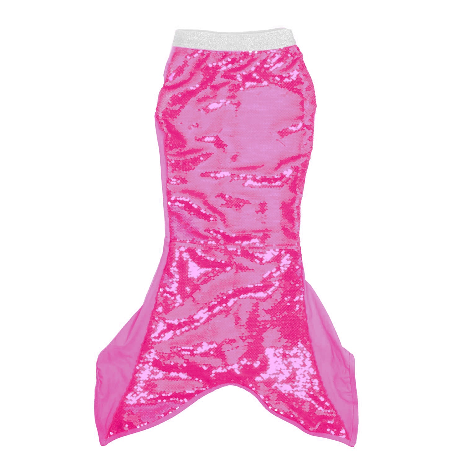 Hot Pink Sequin Mermaid Tail