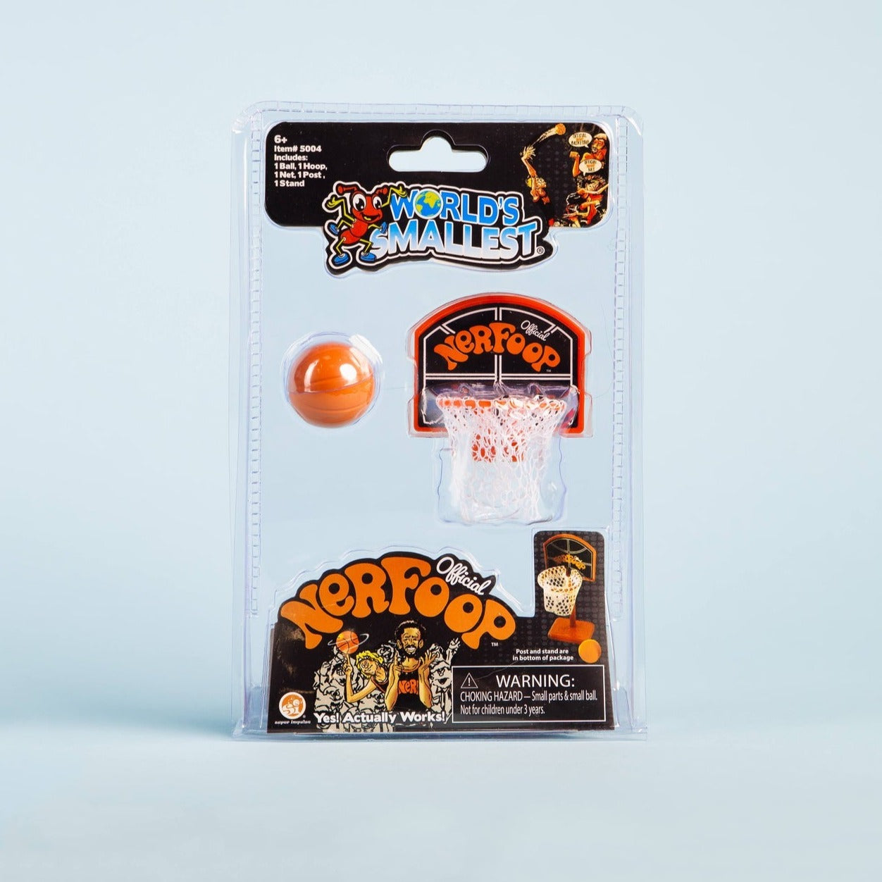 World's Smallest | Nerf Basketball Set