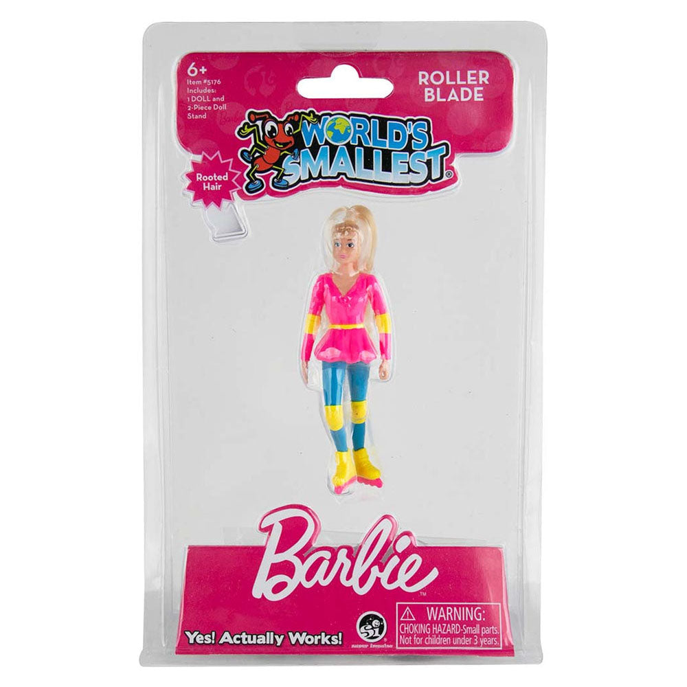 World's Smallest | Rollerblade or Cowgirl Barbie