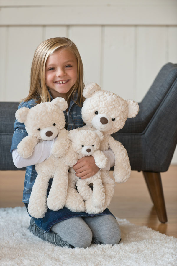 Cream Putty Bear | Medium 17"