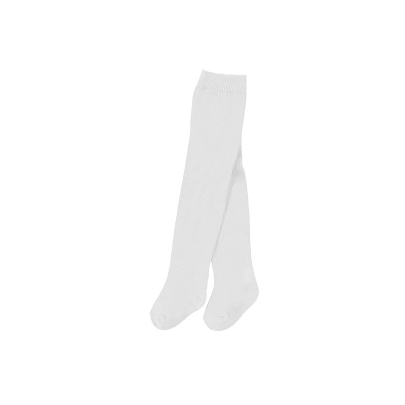 Baby Girls Solid Tights | White 10091