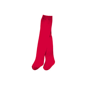 Baby Girls Solid Tights | Red 10091