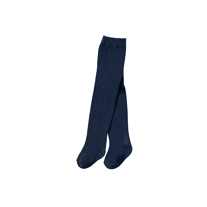 Baby Girls Solid Tights | Navy 10091
