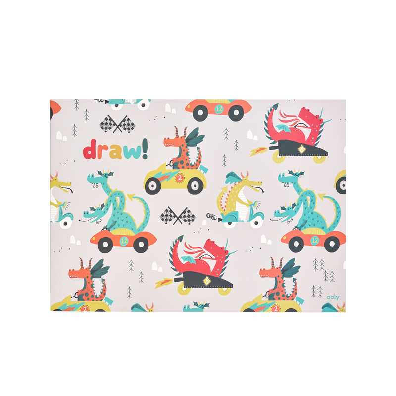 Dragon Race Tracks Doodle Pad Duo Sketchbook | Set of 2