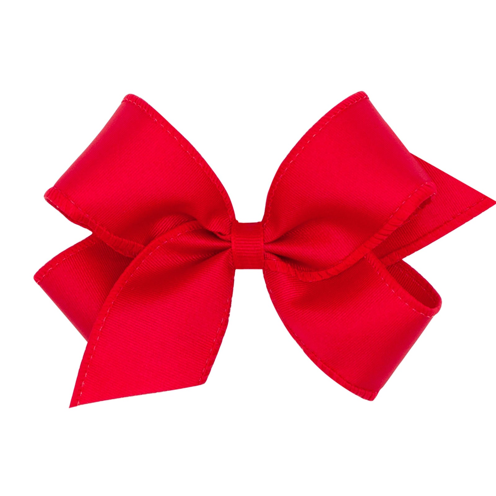Matte Satin Grosgrain Hair Bow
