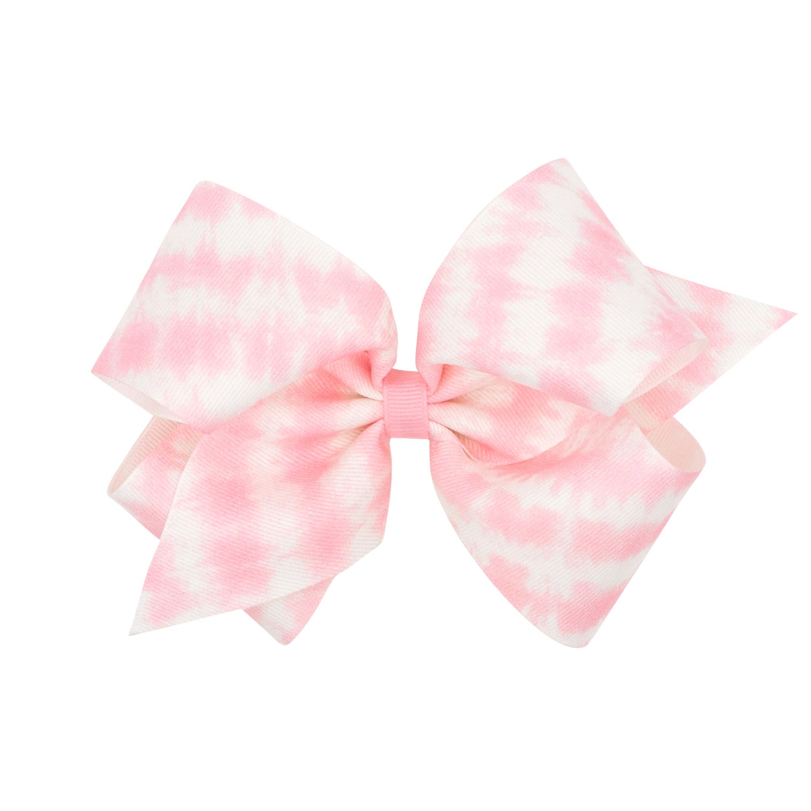 Tie Dye Grosgrain Girls Hair Bow