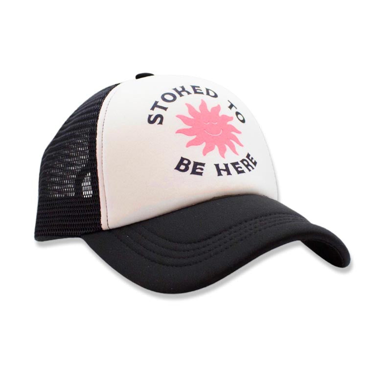 Stoked to Be Here Trucker Hat