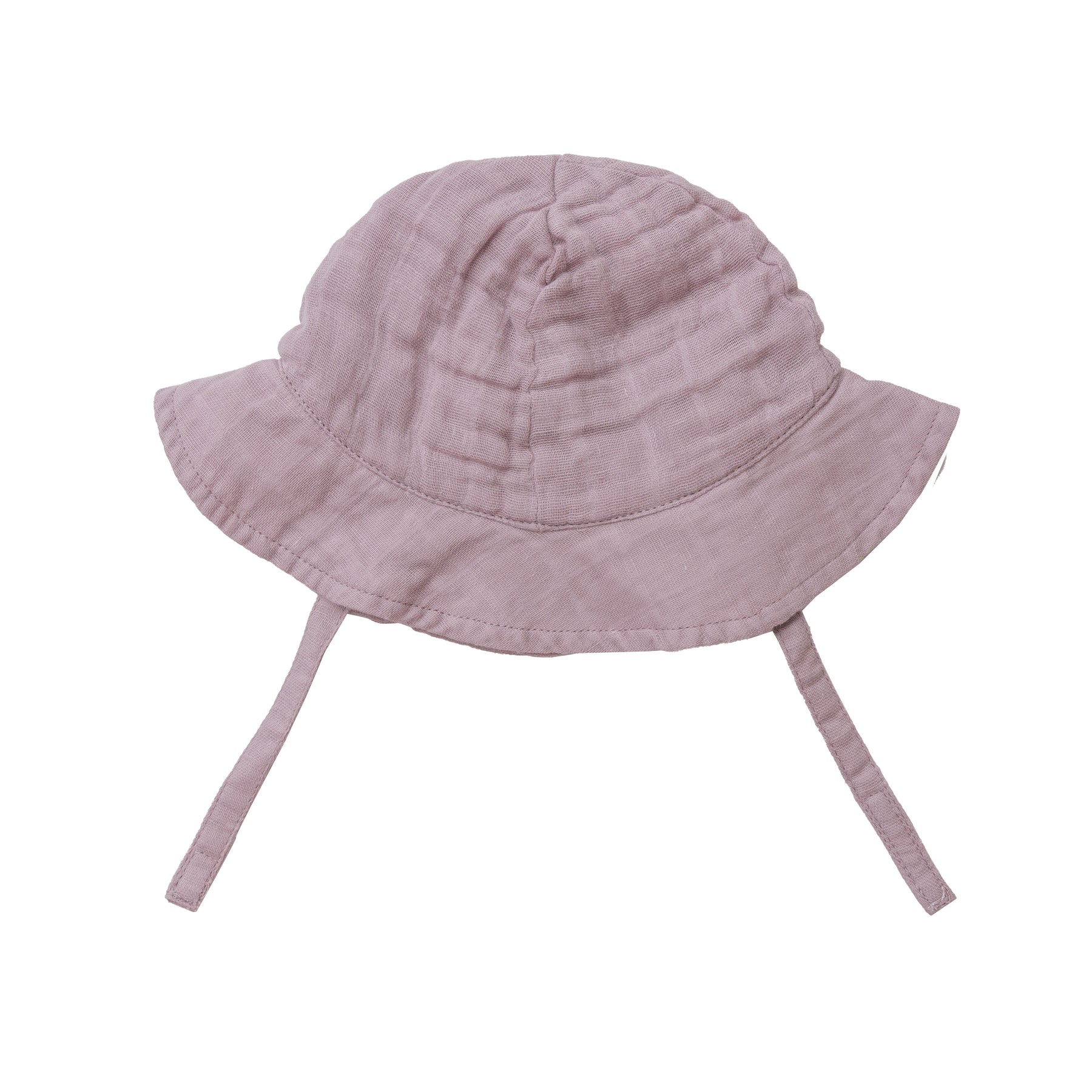 Solid Organic Muslin Sun Hat | Lavender