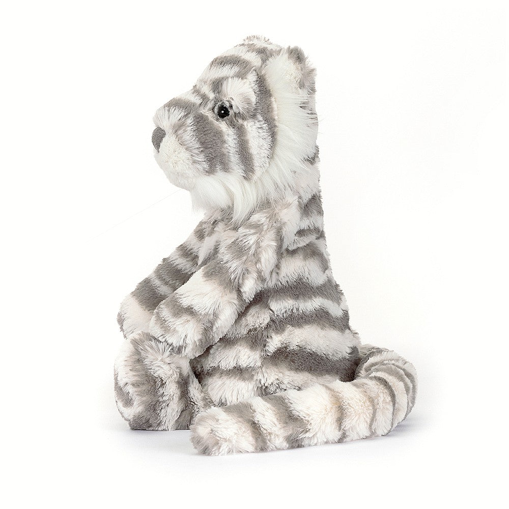 Bashful Snow Tiger | Medium 12"