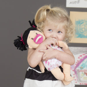 Baby Stella Brunette Soft Plush Baby Doll
