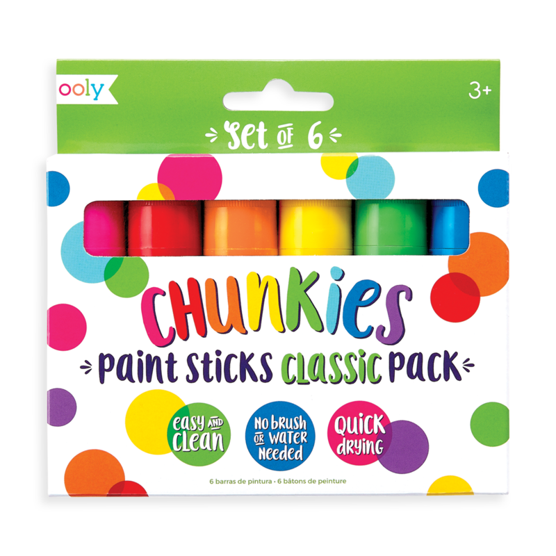 Chunkies Paint Sticks Classic Pack | Set of 6