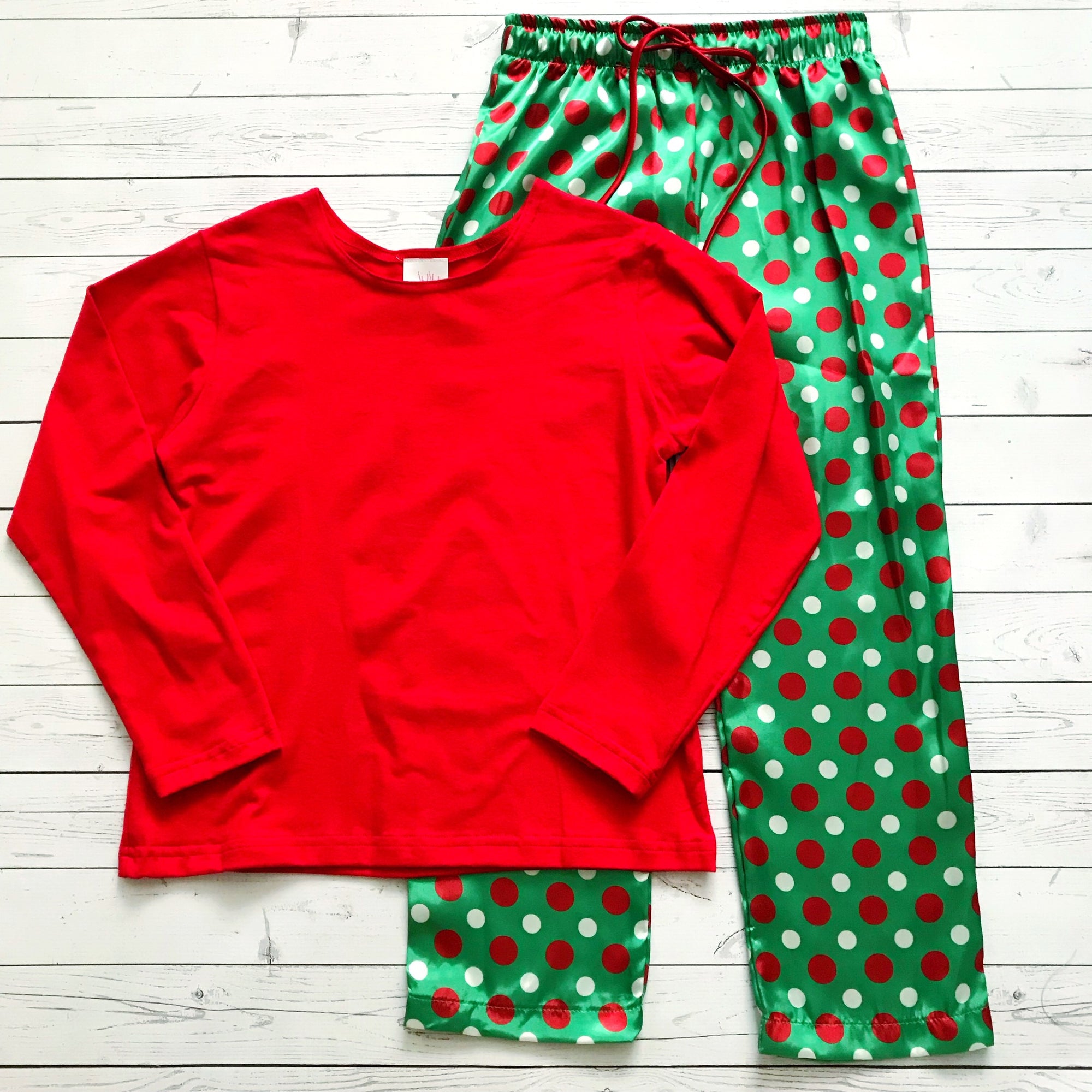 Juju & Jack Sleepware Christmas Dot Pajama Pants