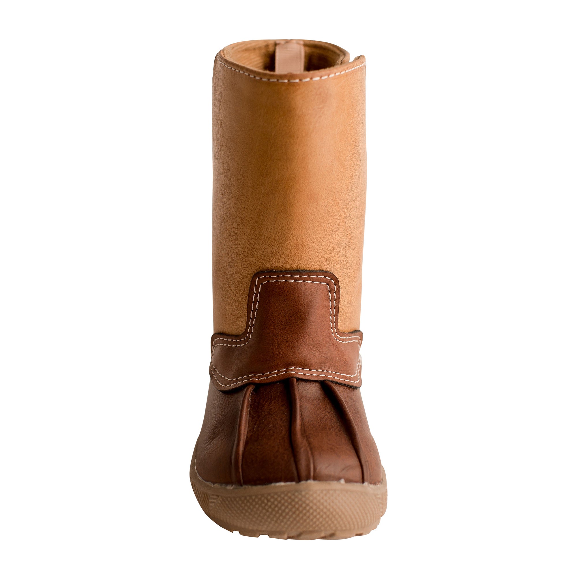 Grady Toddler and Kid Duck Boot | Tan / Brown