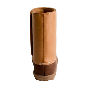 Grady Toddler and Kid Duck Boot | Tan / Brown
