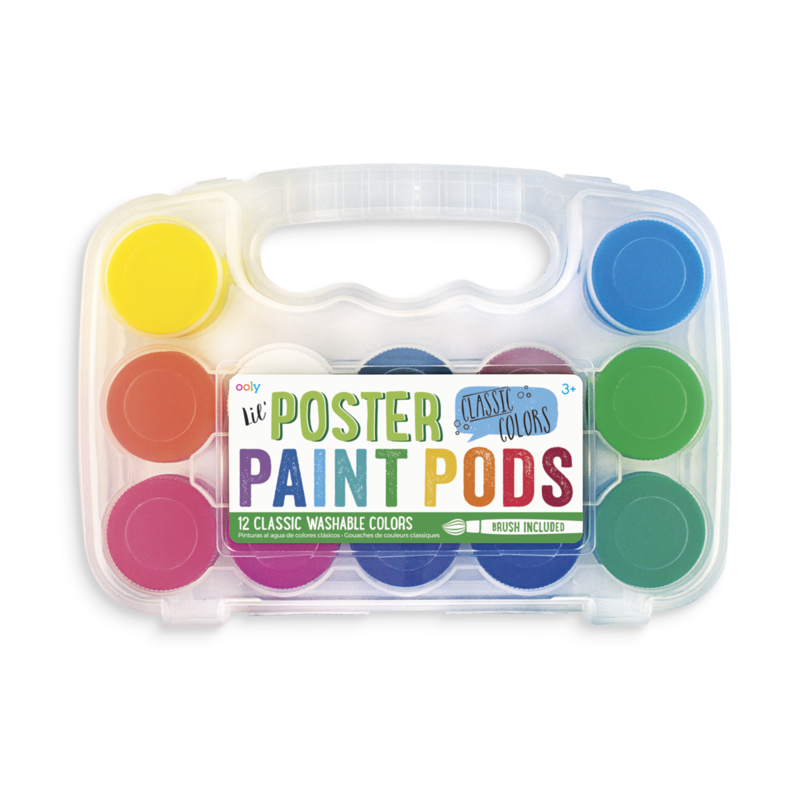'Lil Poster Paint Pods | Classic Colors