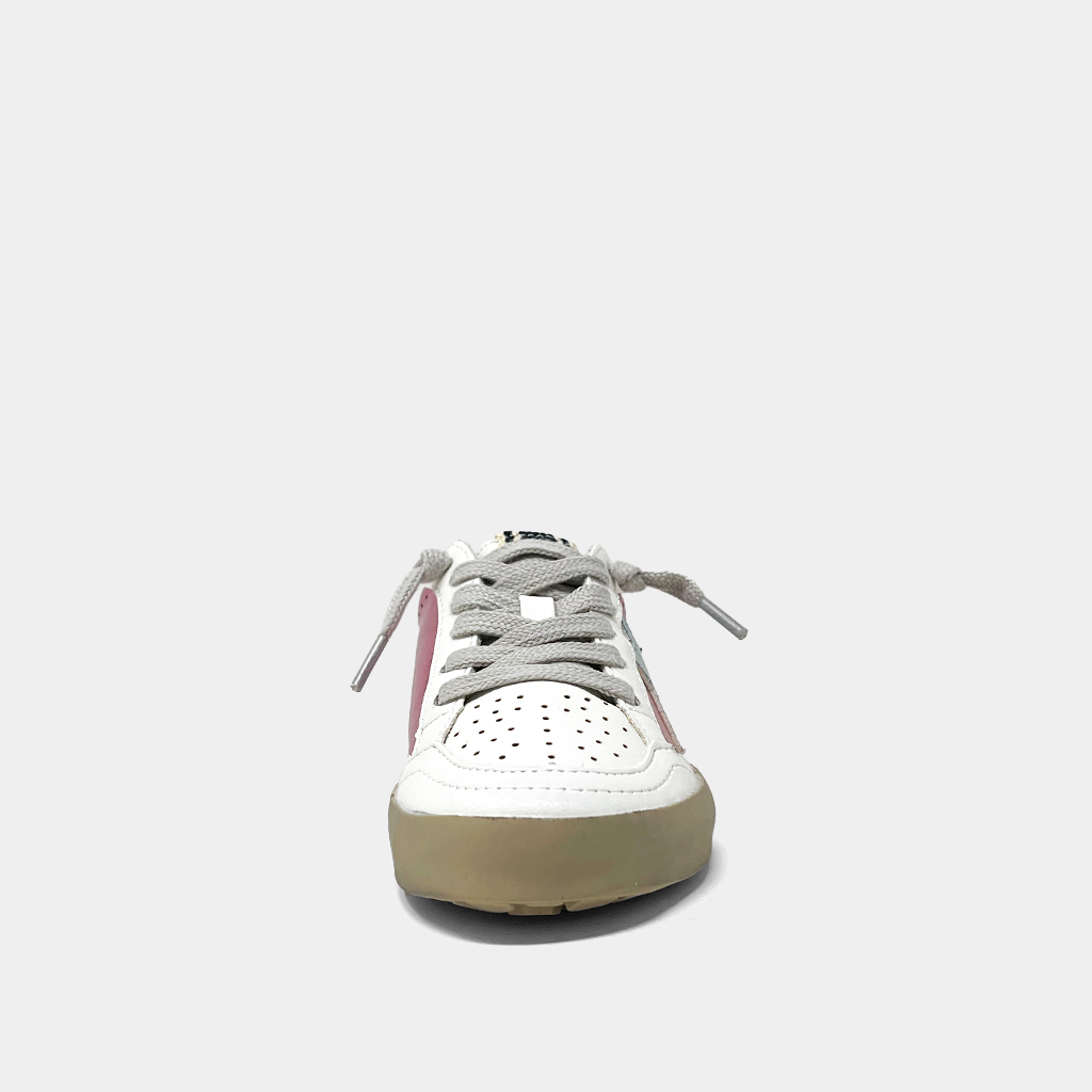 Paz Toddler Sneaker | Metallic Pink