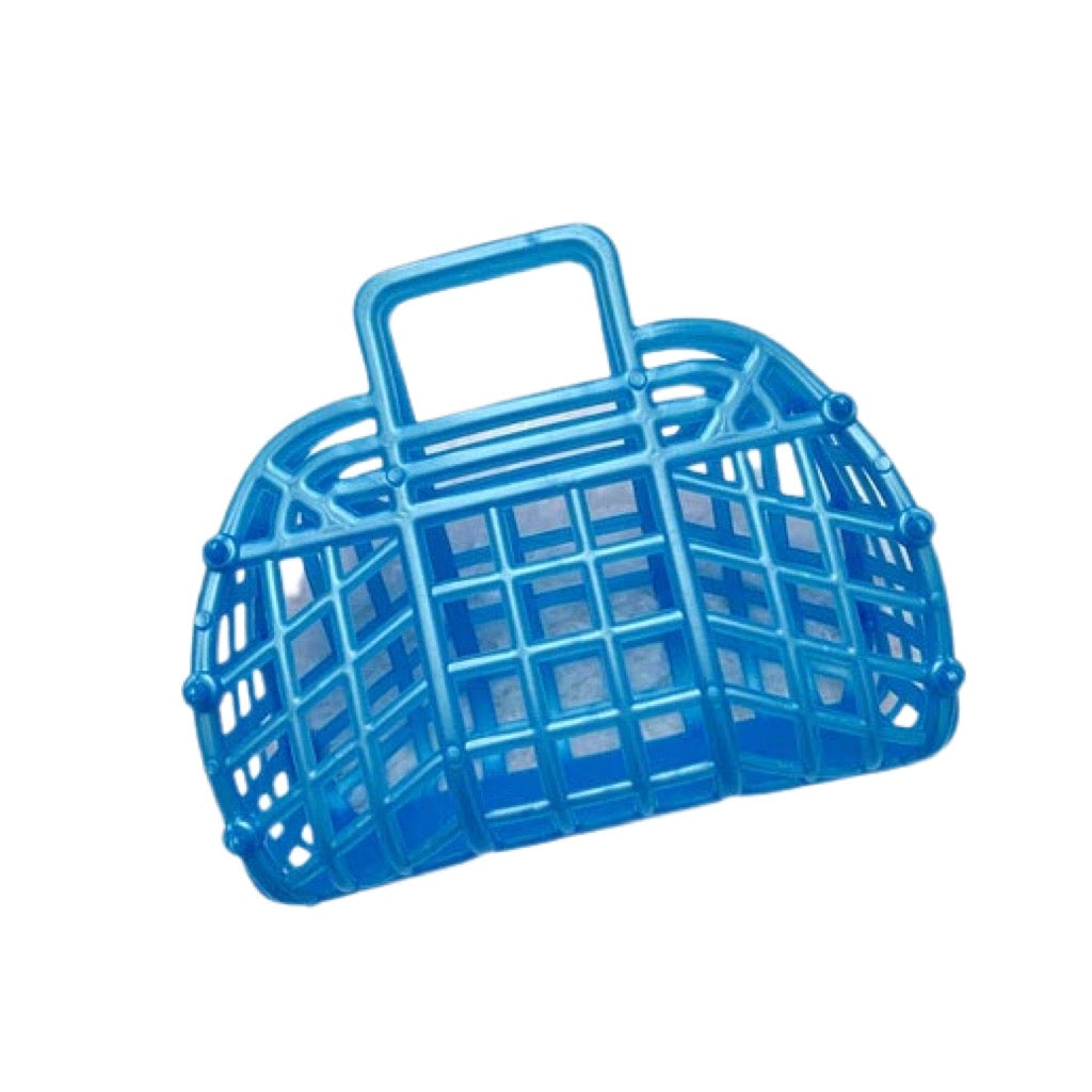 Retro Jelly Basket Mini | Assorted Colors