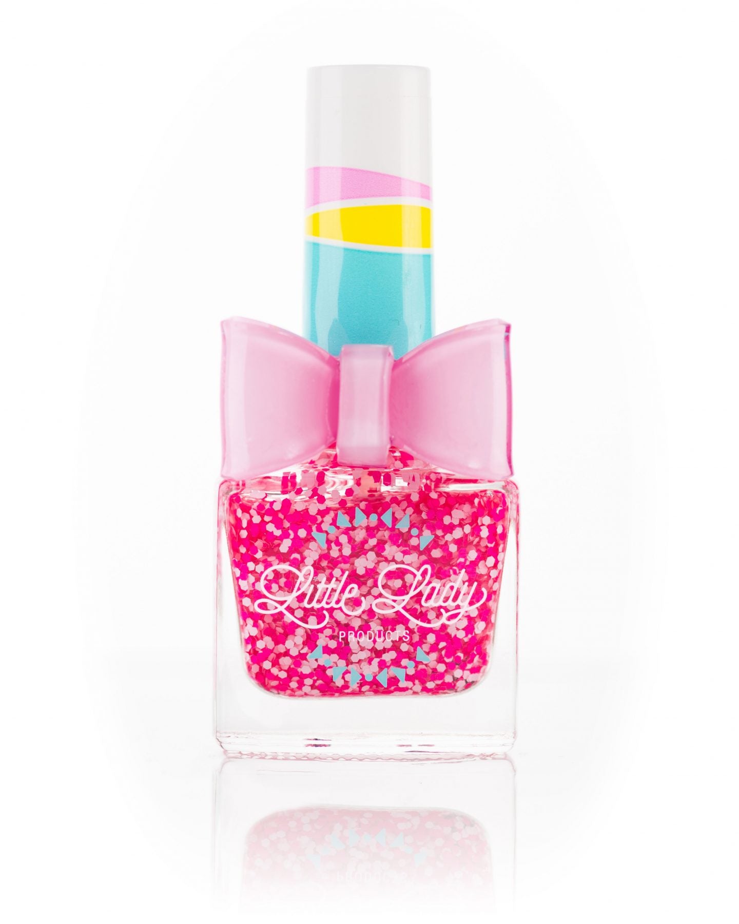 Little Lady Confetti Glitter Nail Polish | Princess Kisses