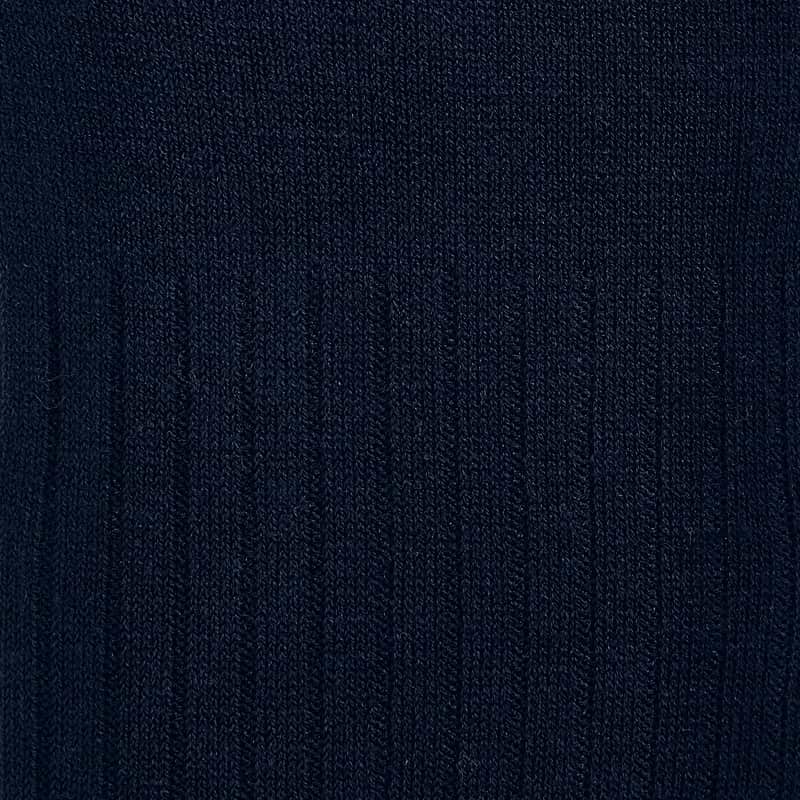 Cable Knit Ribbed Tights | Navy Blue