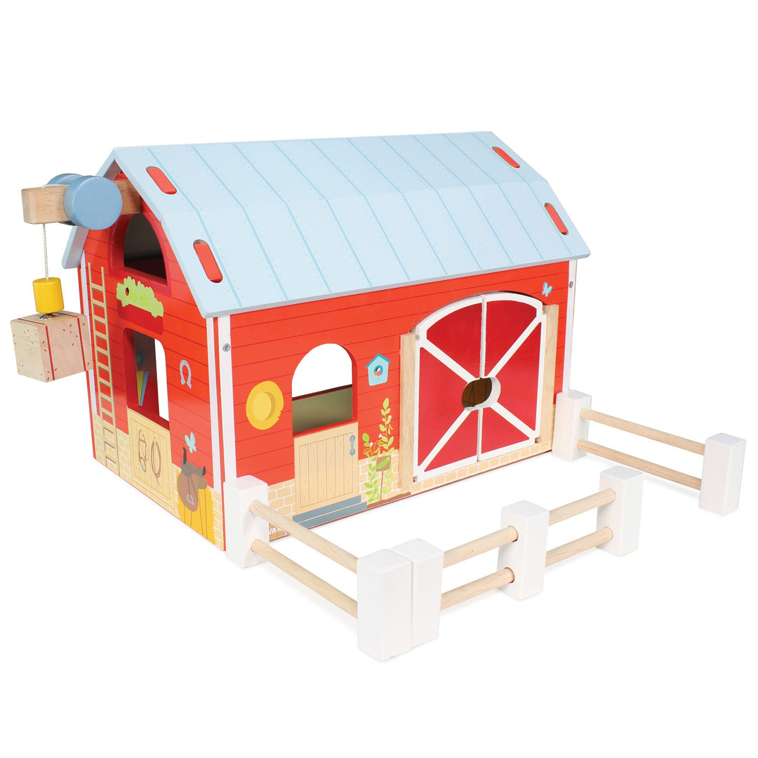 Wooden Red Barn